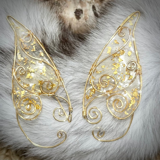 Flakes of Gold Elf Ears